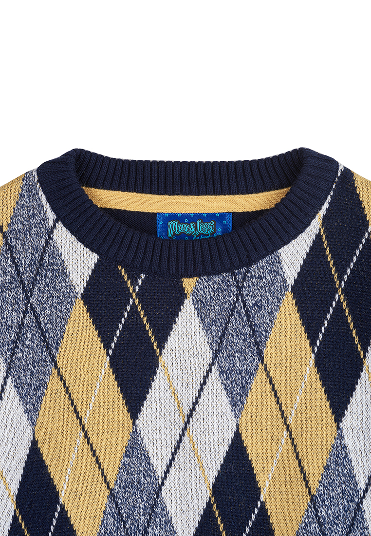 Пуловер детский для мальчиков 18907120 вид 6