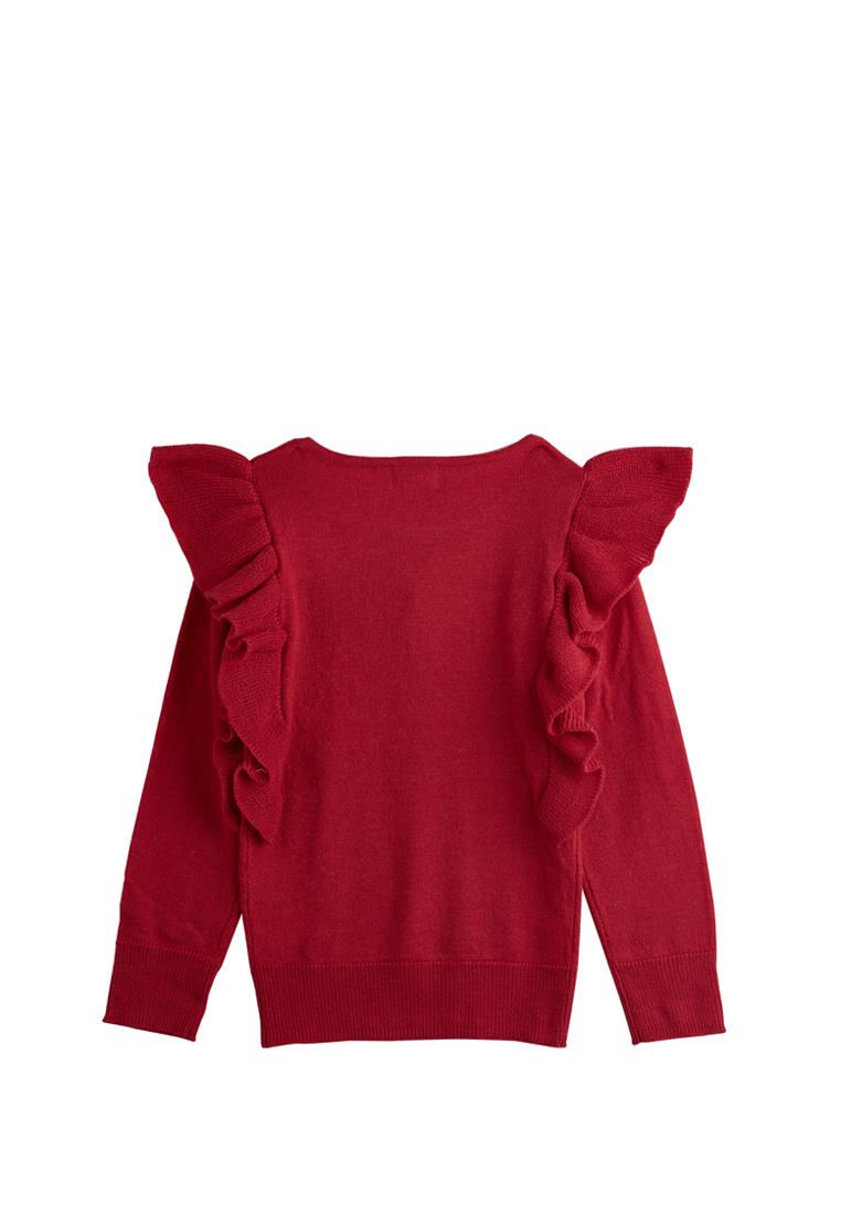 Пуловер детский для девочек 19005000 вид 2