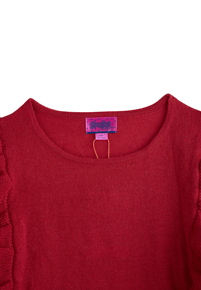 Пуловер детский для девочек 19005000 вид 3