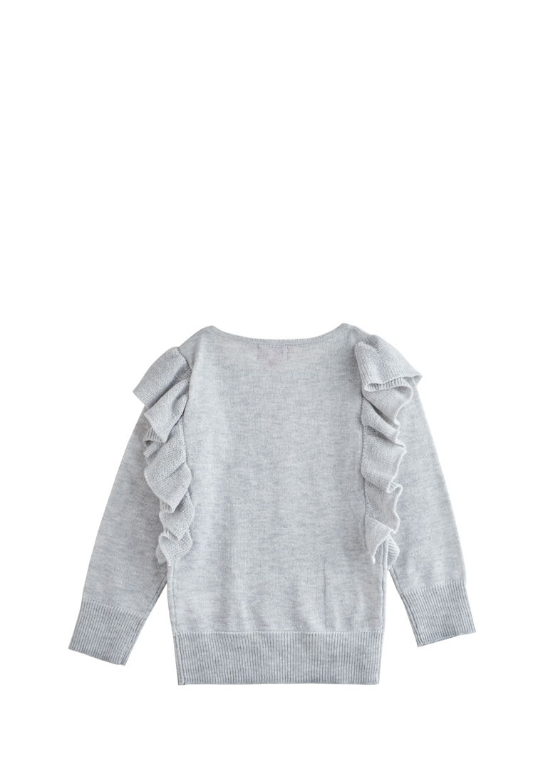 Пуловер детский для девочек 19005010 вид 2