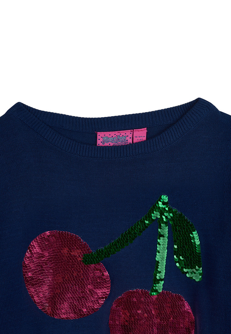 Пуловер детский для девочек 19006040 вид 6