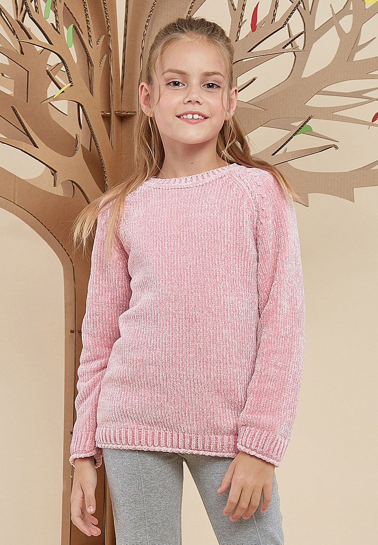 Пуловер детский для девочек 19007010