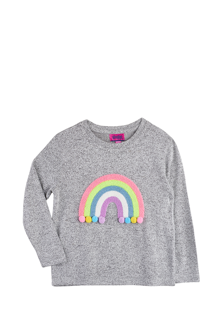 Пуловер детский для девочек 19007060