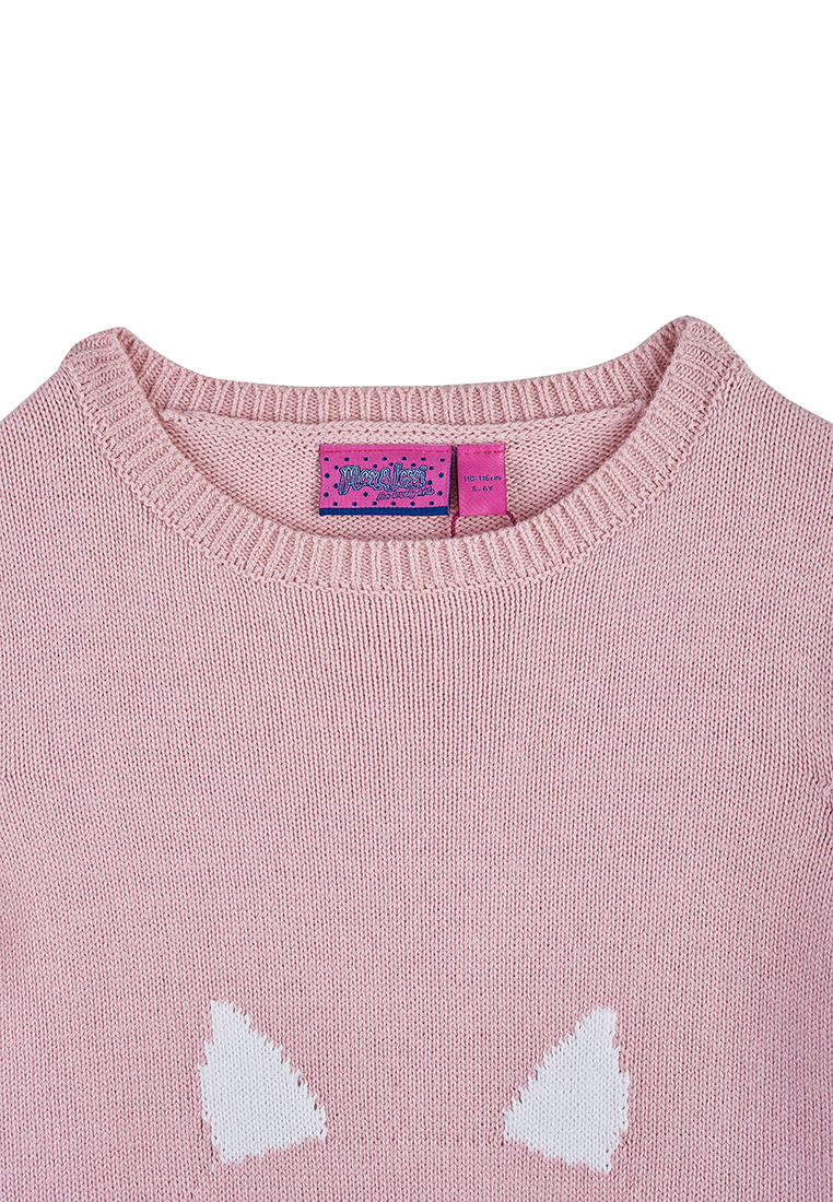 Пуловер детский для девочек 19007080 вид 3