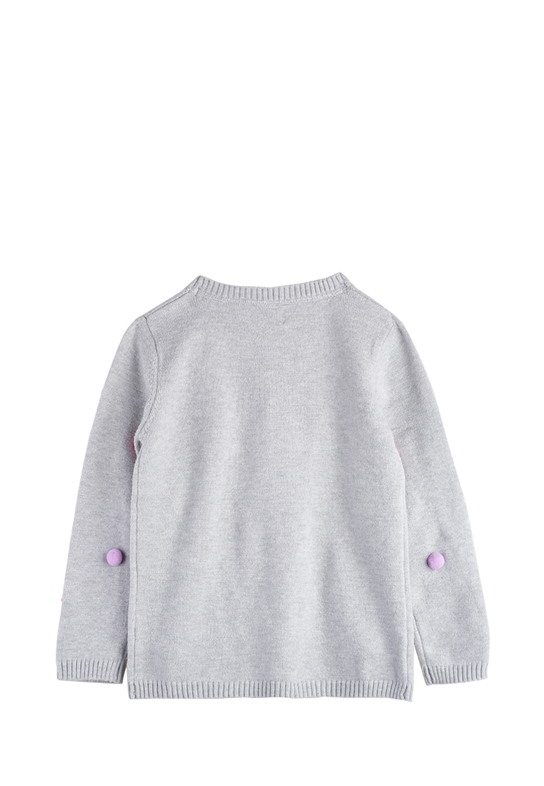 Пуловер детский для девочек 19007100 вид 2