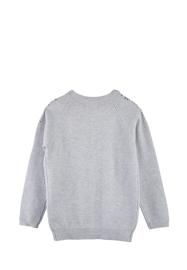 Пуловер детский для девочек 19007120 вид 3