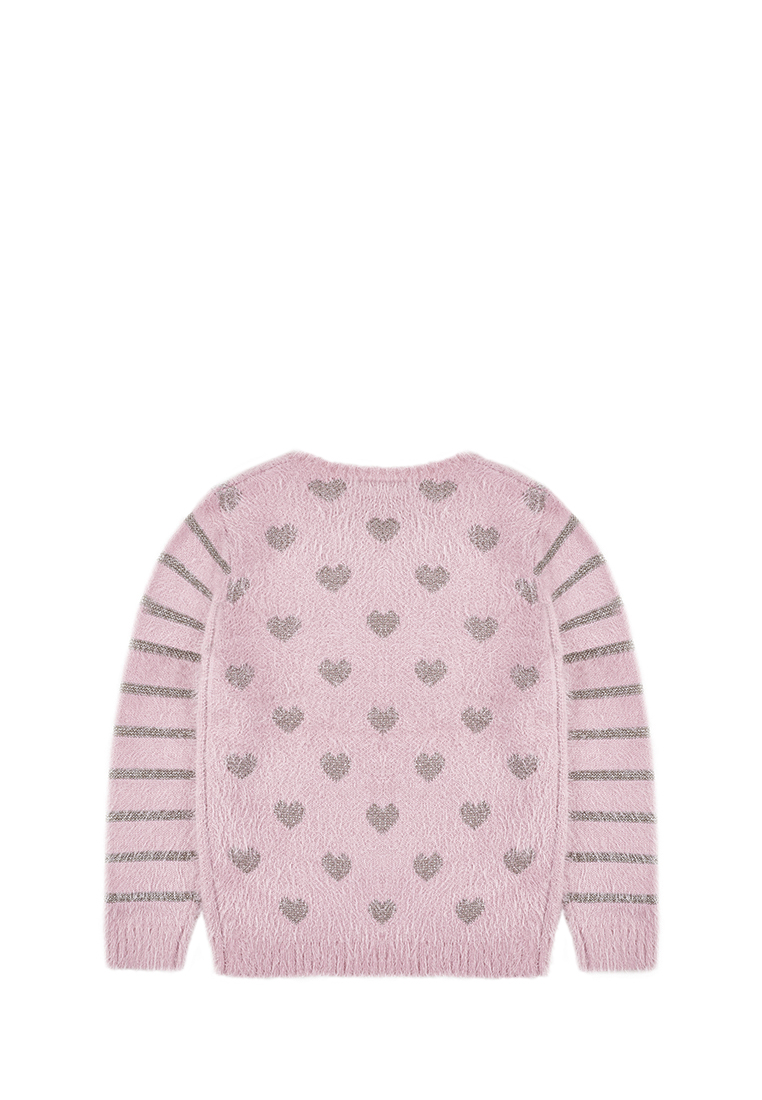 Пуловер детский для девочек 19007170 вид 2