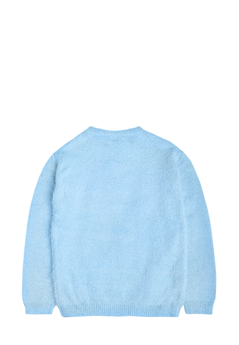 Пуловер детский для девочек 19009040 вид 2