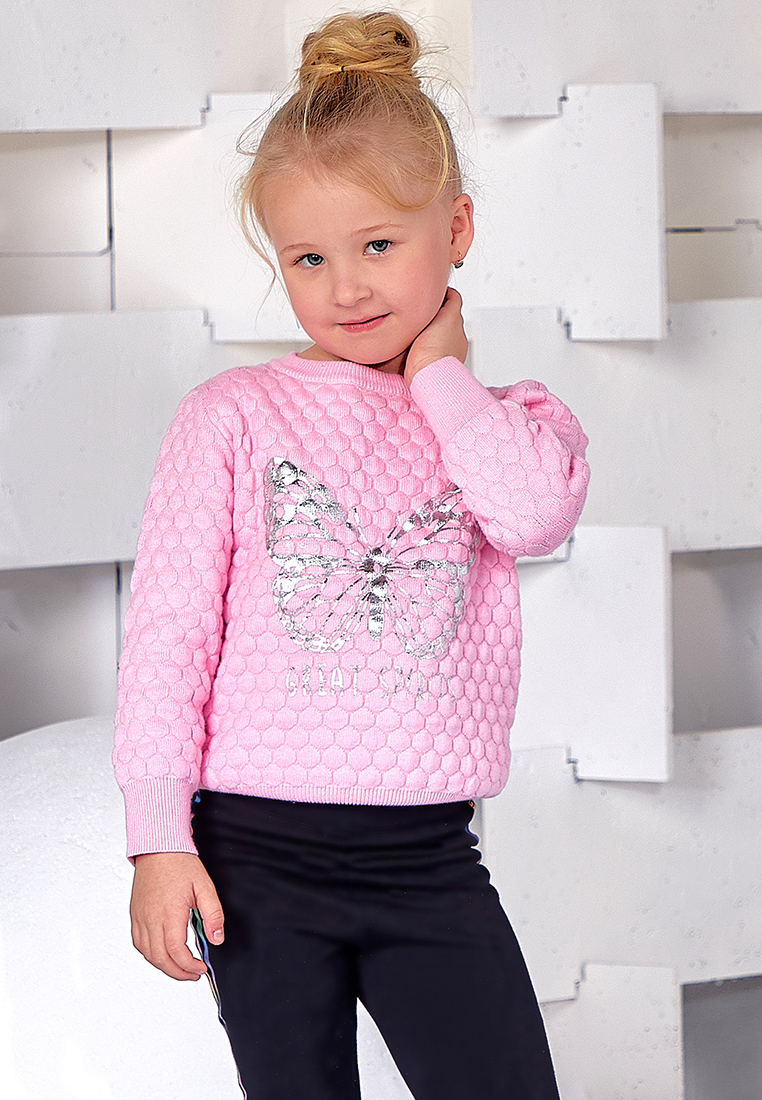 Пуловер детский для девочек 19009090