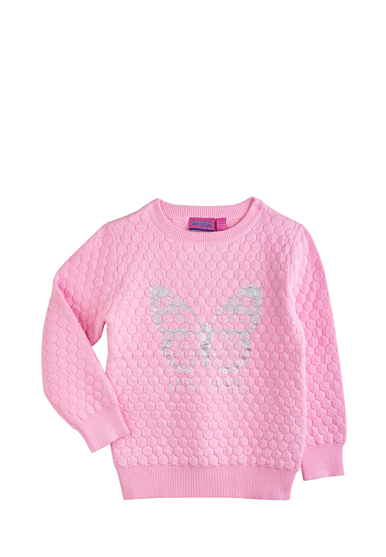 Пуловер детский для девочек 19009090 вид 4