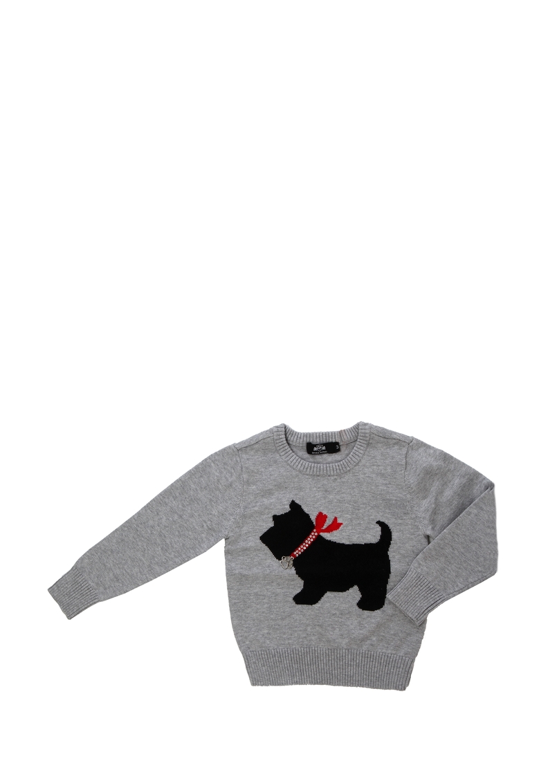 Пуловер детский для девочек 19037994