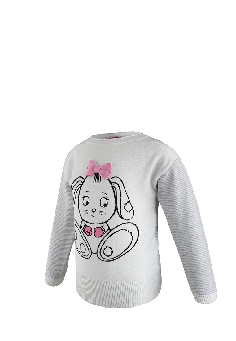 Пуловер детский для девочек 19052033
