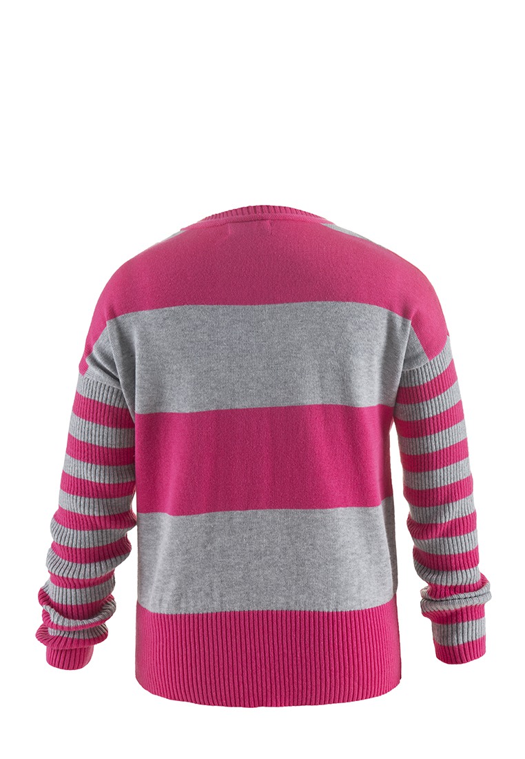 Пуловер детский для девочек 19052049 вид 2