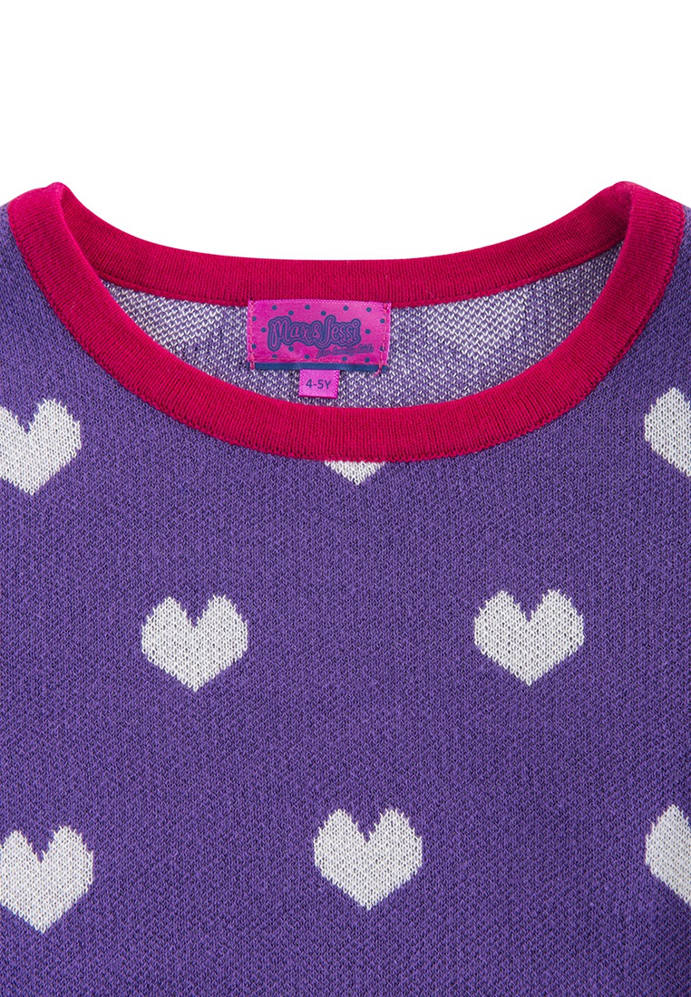 Пуловер детский для девочек 19052178 вид 4