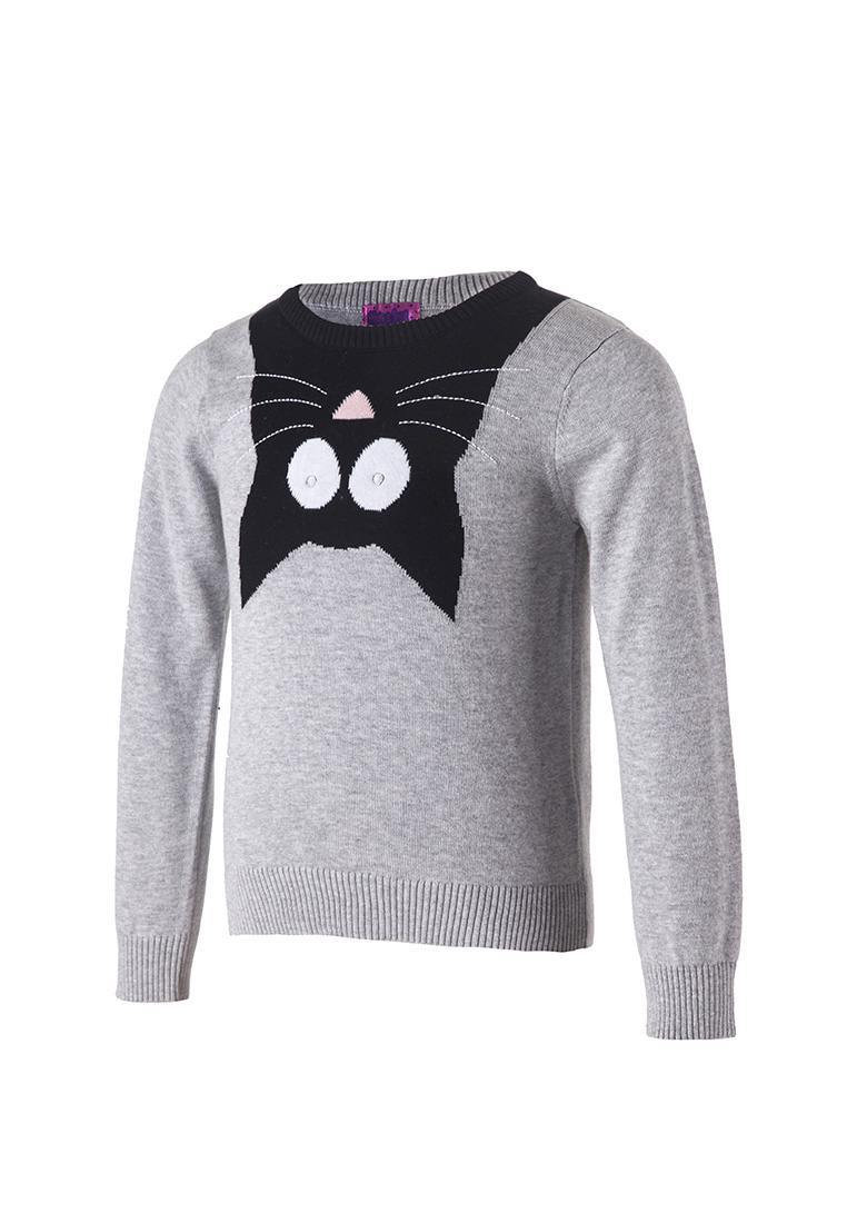Пуловер детский для девочек 19070329