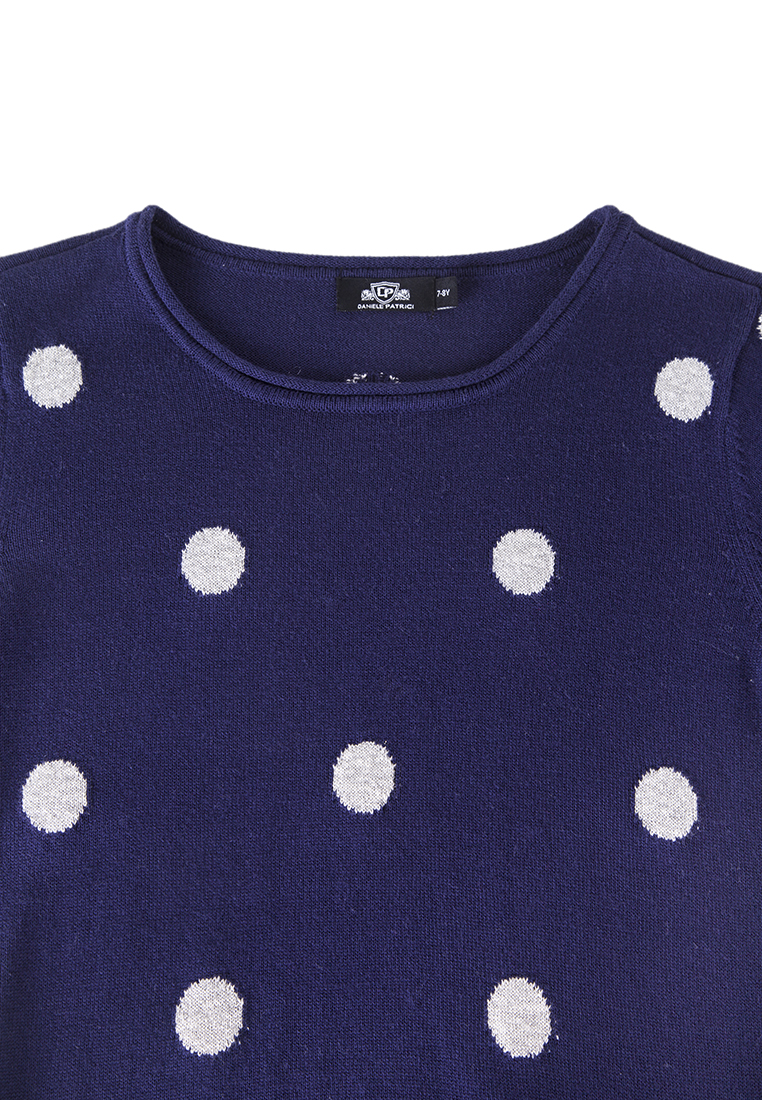 Пуловер детский для девочек 19070331 вид 4