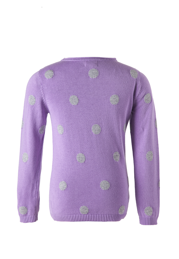 Пуловер детский для девочек 19070332 вид 2