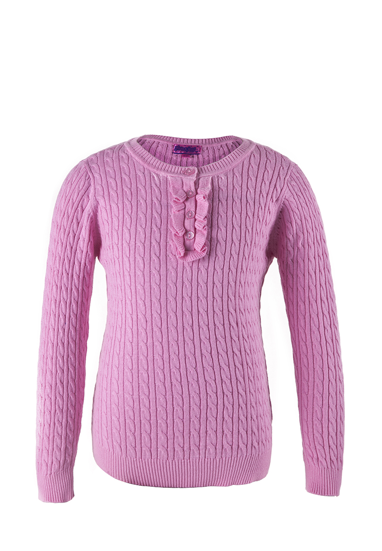 Пуловер детский для девочек 19070377 вид 3