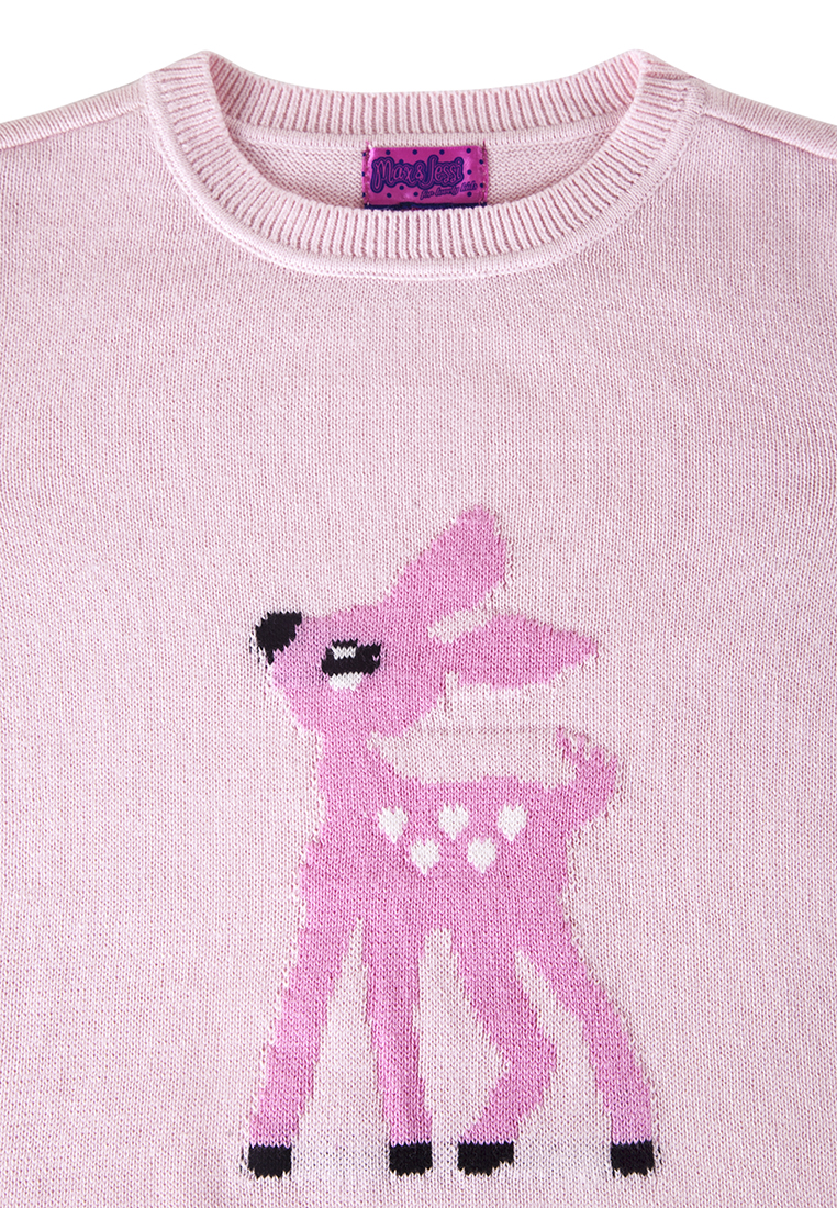 Пуловер детский для девочек 19070378 вид 4