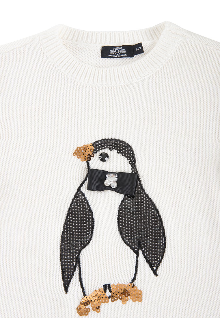 Пуловер детский для девочек 19070711 вид 4