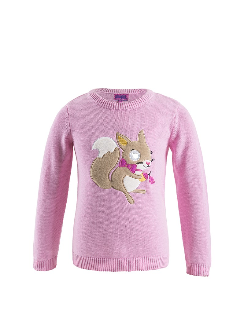 Пуловер детский для девочек 19070714 вид 3