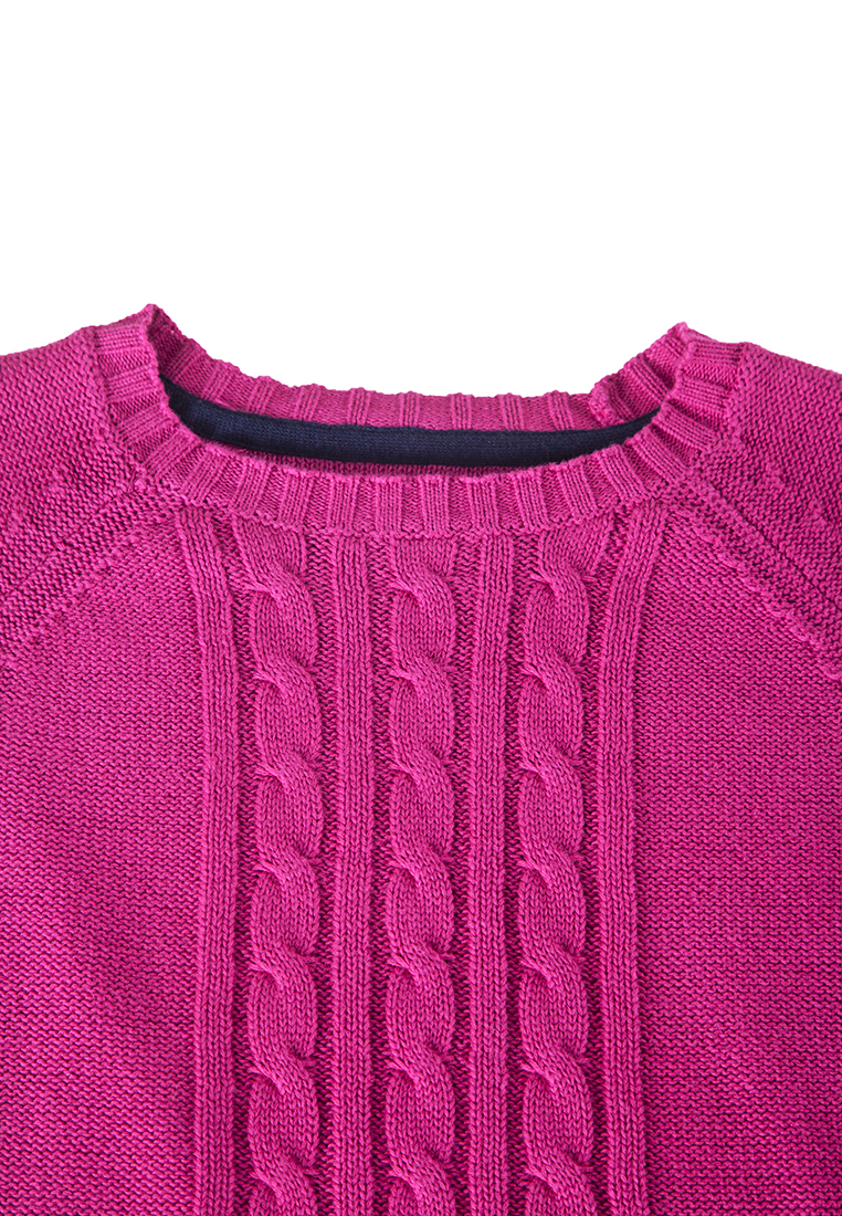 Пуловер детский для девочек 19071228 вид 4