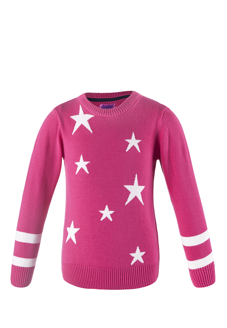 Пуловер детский для девочек 19071230 вид 3