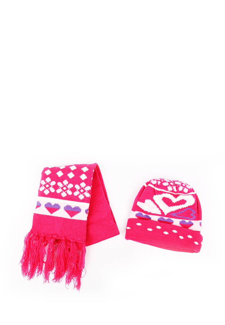 Набор шапка и шарф детский для девочек 22139840