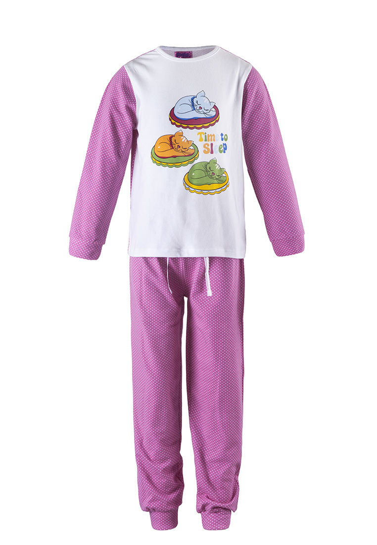 Пижама детская для девочек 23170484 вид 3