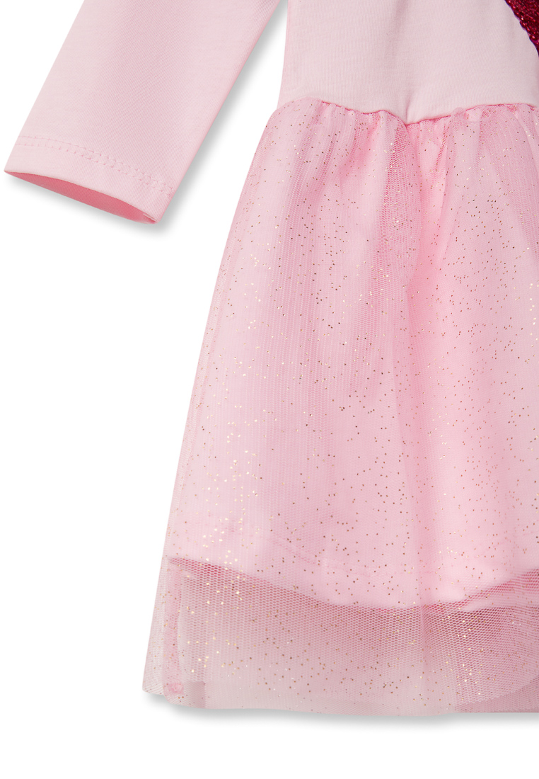 Платье длинный рукав детское для девочек 29906150 вид 7