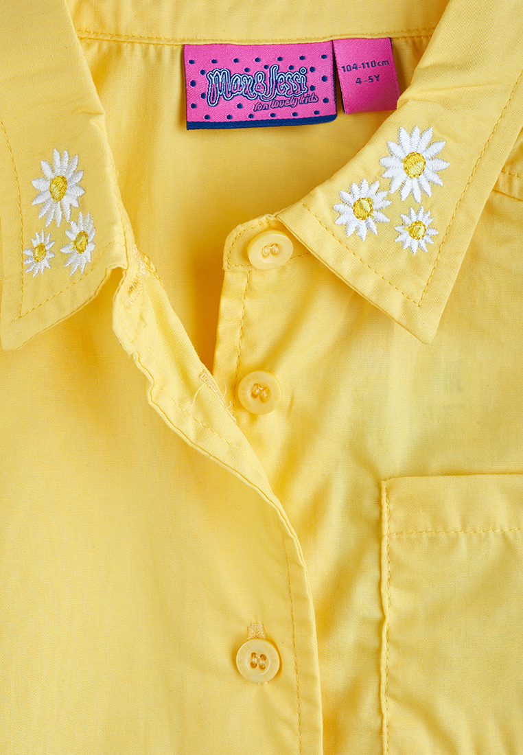 Блузка короткий рукав детская для девочек 30600030 вид 5