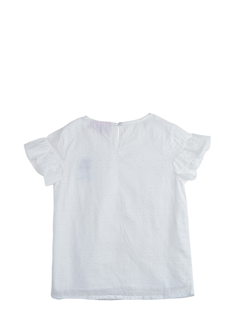 Блузка короткий рукав детская для девочек 30606040 вид 2