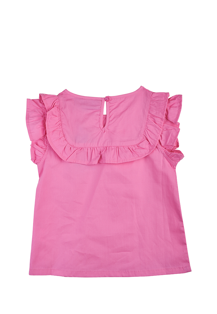 Блузка короткий рукав детская для девочек 30608030 вид 2