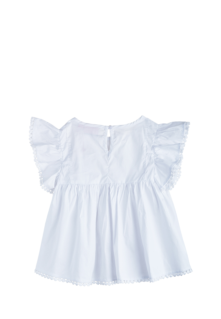 Блузка короткий рукав детская для девочек 30608040 вид 2