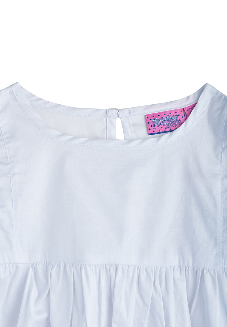 Блузка короткий рукав детская для девочек 30608040 вид 3