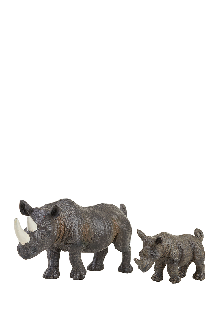 Фигурки Дикие животные Носороги, 2 шт. OEM1397090 33307010 вид 7