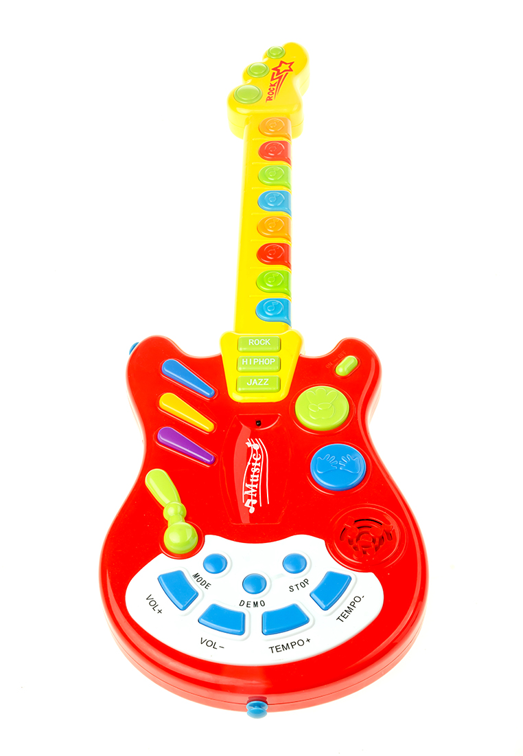 Игрушка "Гитара детская" большая,свет/звук BT597997-1 34210040 вид 3
