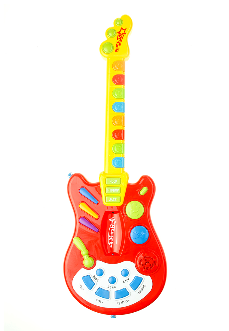 Игрушка "Гитара детская" большая,свет/звук BT597997-1 34210040 вид 4