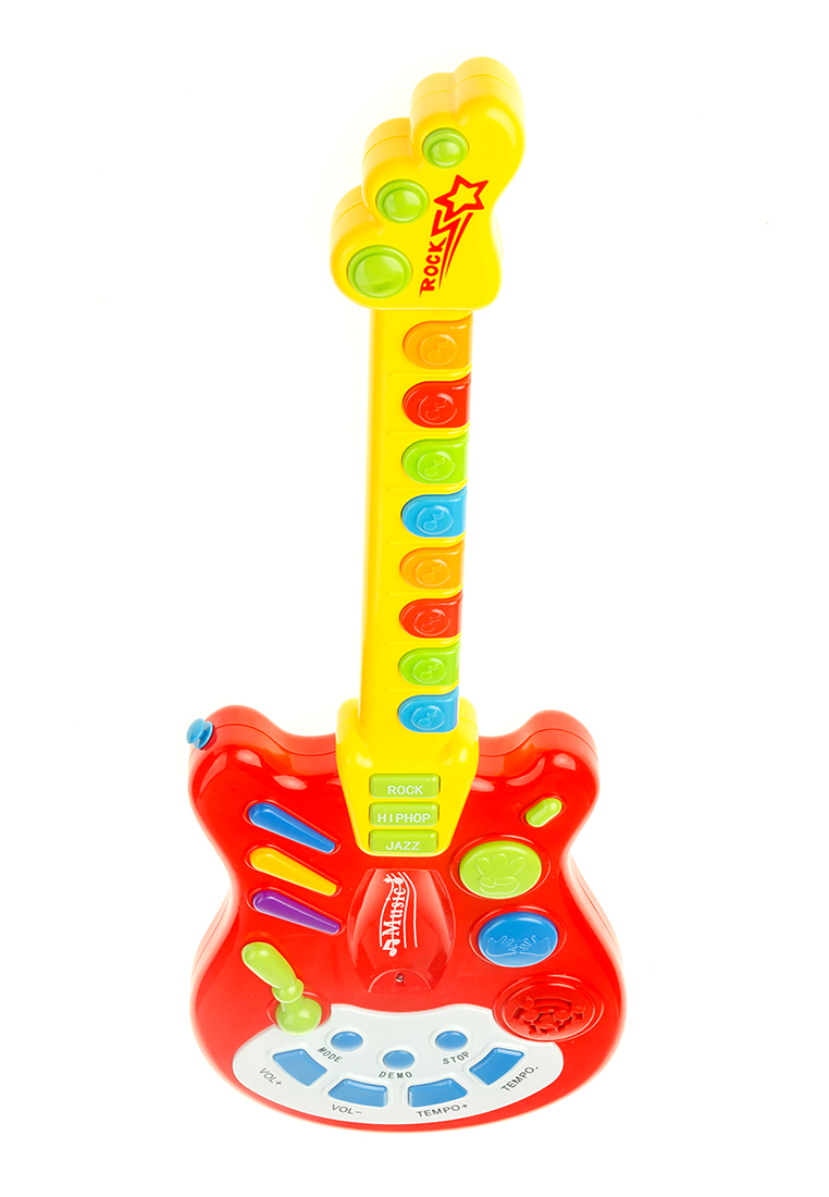 Игрушка "Гитара детская" большая,свет/звук BT597997-1 34210040 вид 6