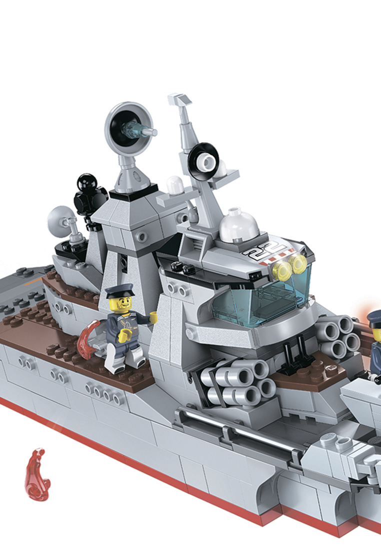 Конструктор QMAN COMBAT ZONE Боевой корабль C1722 35906070 вид 5