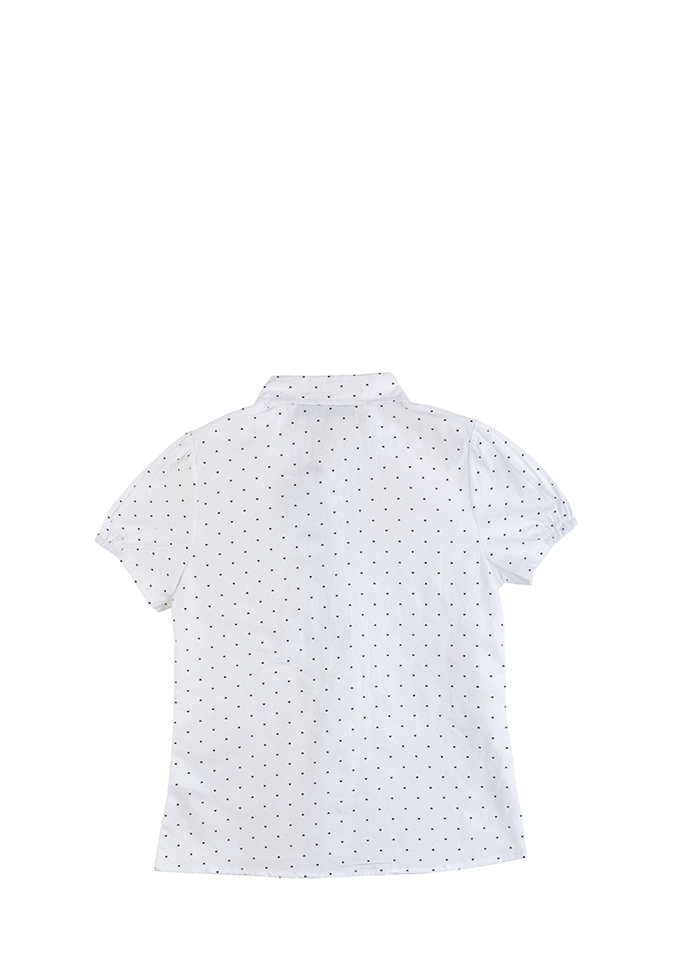 Блузка с коротким рукавом школьная для девочек 36101020 вид 5