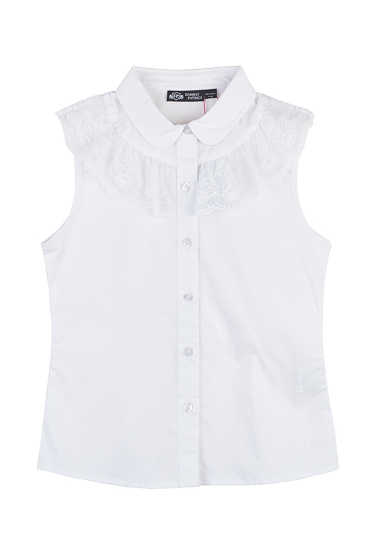 Блузка с коротким рукавом школьная для девочек 36107000 вид 3