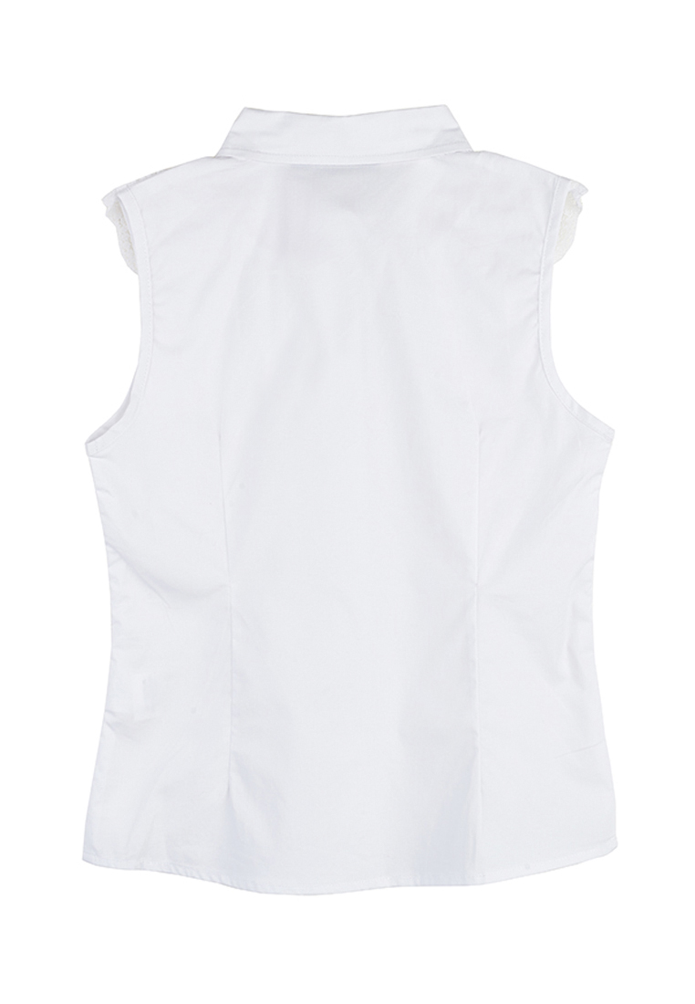 Блузка с коротким рукавом школьная для девочек 36107000 вид 4
