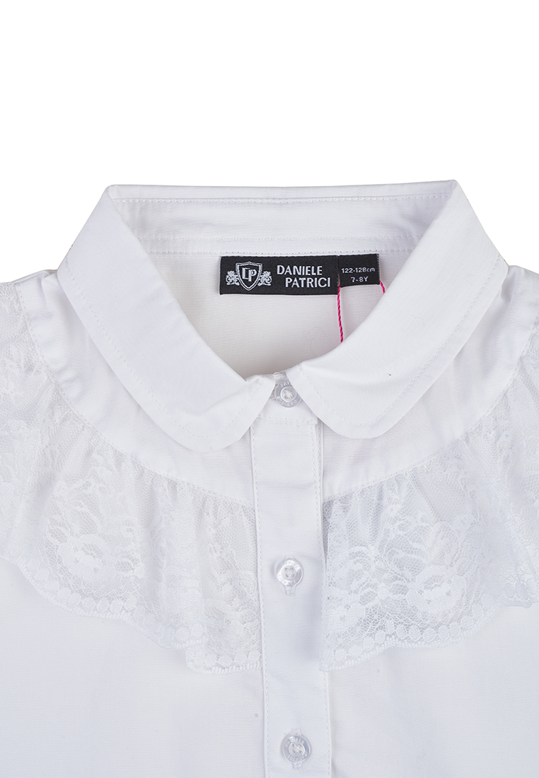 Блузка с коротким рукавом школьная для девочек 36107000 вид 5
