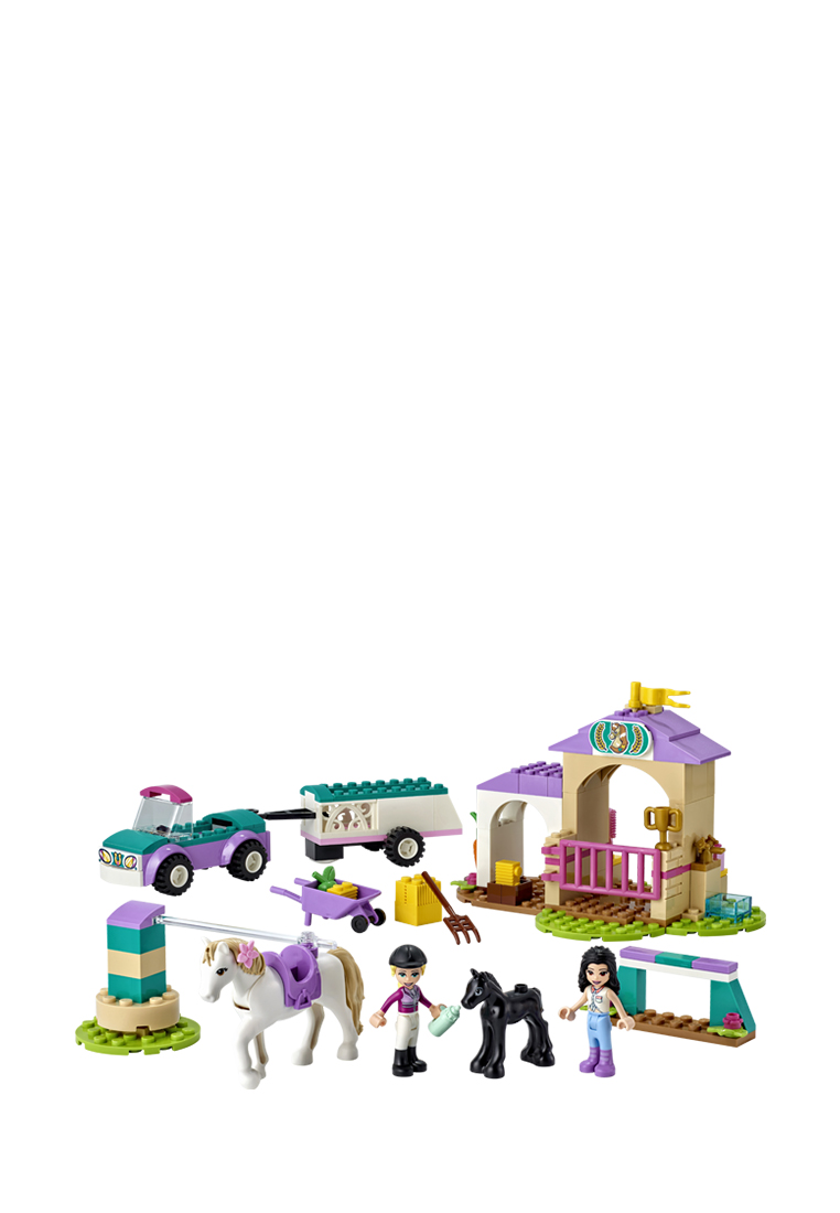 LEGO Friends 41441 Тренировка лошади и прицеп для перевозки 36201290 вид 2