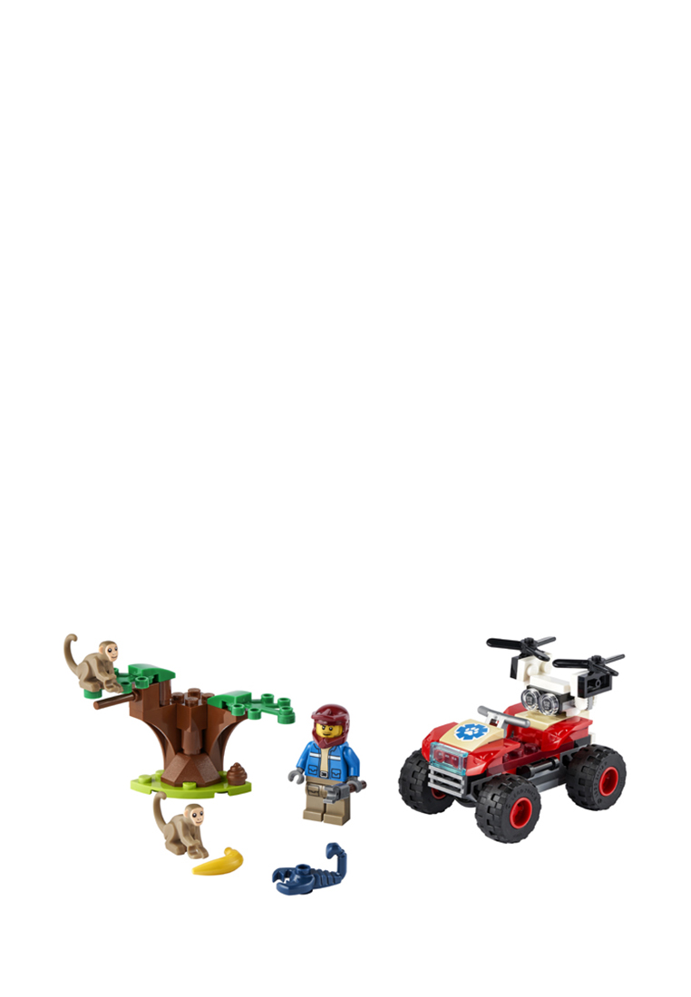 LEGO City Wildlife 60300 Спасательный вездеход для зверей 36201520 вид 2