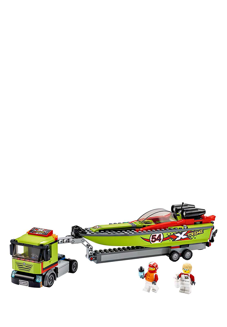 LEGO City 60254 Транспортировщик скоростных катеров 36207990 вид 2