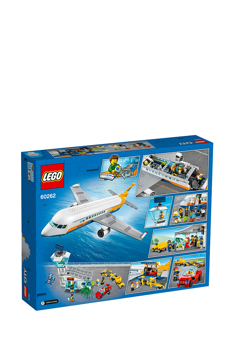 LEGO City 60262 Пассажирский самолёт 36208100 вид 3