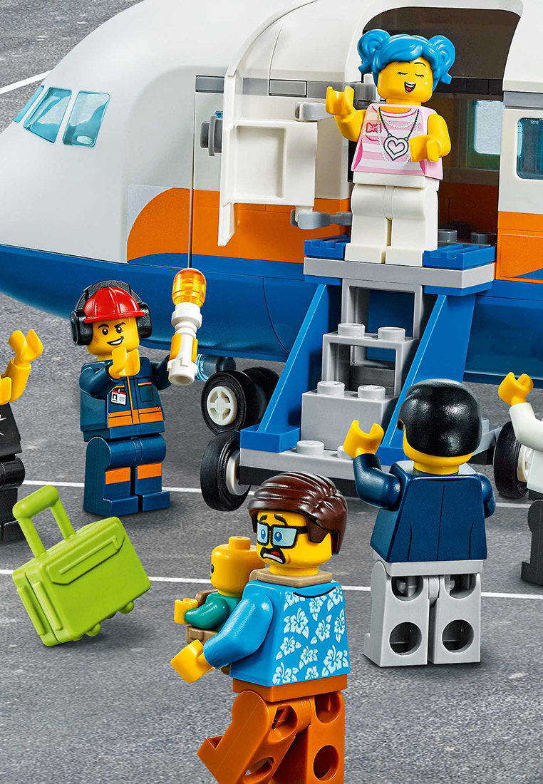 LEGO City 60262 Пассажирский самолёт 36208100 вид 5