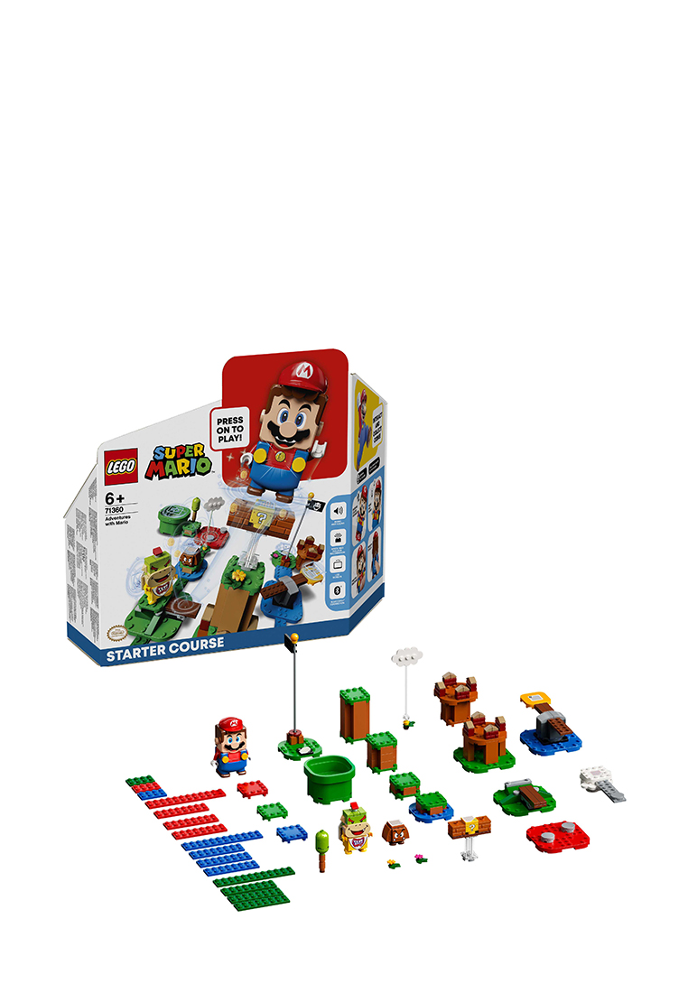 LEGO Super Mario 71360 Приключения вместе с Марио. Стартовый набор 36208160 вид 2